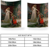 Arazzo yongfoto cavaliere dipinto ad olio medievale Inghilterra Home - Accessori e decorazioni Naty Shop