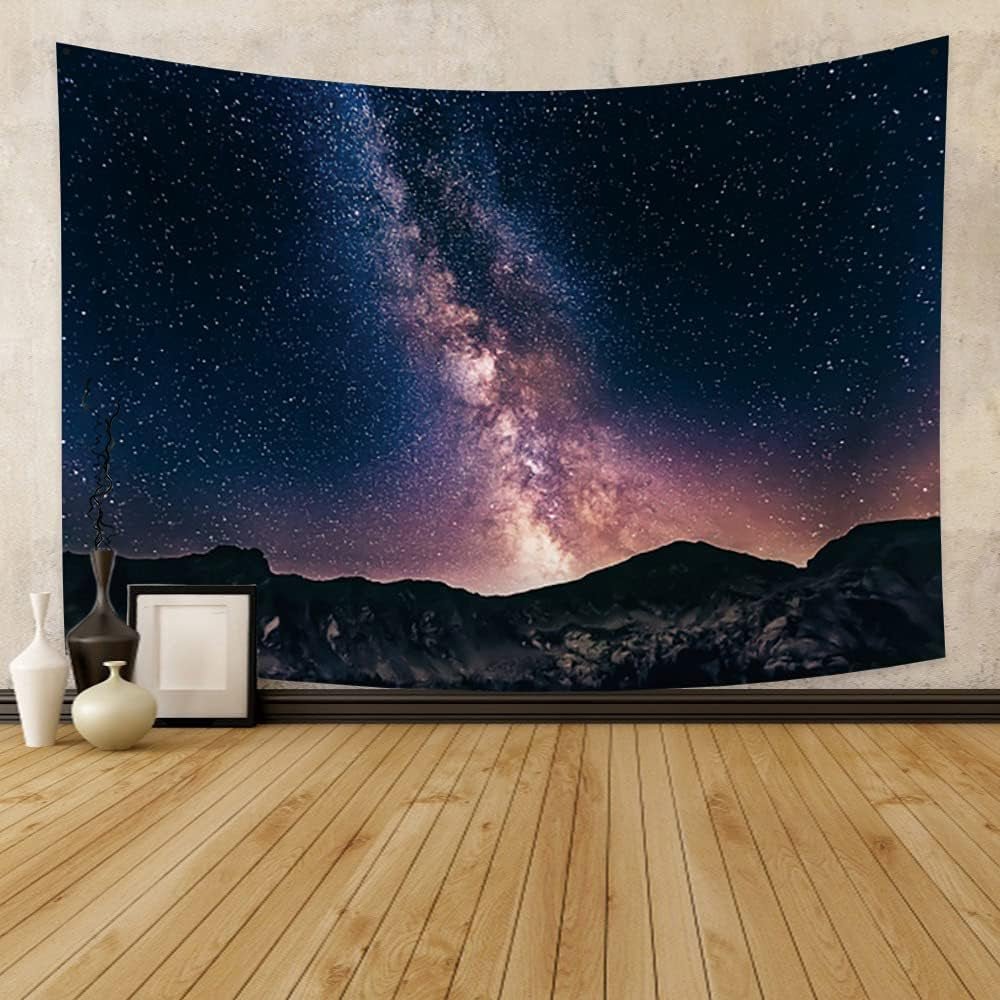 Arazzo yongfoto cielo stellato nebulosa stelle misteriose Home - Accessori e Decorazioni Naty Shop