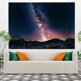 Arazzo yongfoto cielo stellato nebulosa stelle misteriose Home - Accessori e Decorazioni Naty Shop