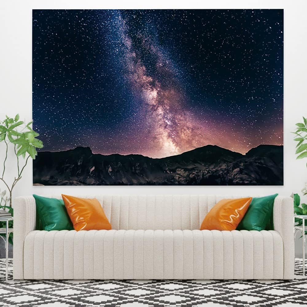 Arazzo yongfoto cielo stellato nebulosa stelle misteriose Home - Accessori e Decorazioni Naty Shop