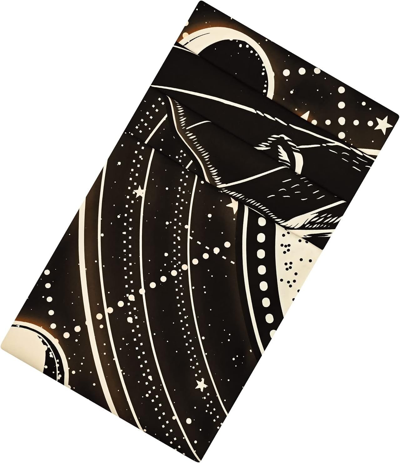 Arazzo yrendenge falena nero sole luna naturale Casa - Accessori e Decorazioni Naty Shop