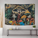 Arazzo yrendenge occhi a forma di fungo telo da parete creature marine Casa - Accessori e Decorazioni Naty Shop