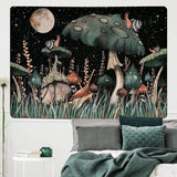 Arazzo yugarlibi fungo foresta nera lumaca appeso Casa - Accessori e Decorazioni Naty Shop