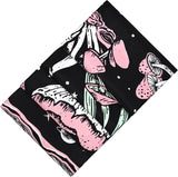 Arazzo yugarlibi rosa teschio funghi scheletro Home - Accessori e Decorazioni Naty Shop
