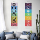 Arazzo yugarlibi set da appendere chakra meditazione yoga trippy Casa - Accessori e Decorazioni Naty Shop