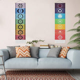Arazzo yugarlibi set da appendere chakra meditazione yoga trippy Casa - Accessori e Decorazioni Naty Shop