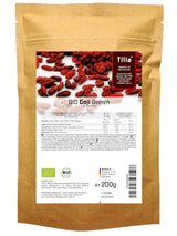 Tilia BIO Bacche di Goji 1 kg Naty Shop prodotti disidratati 200 G (1 confezione)