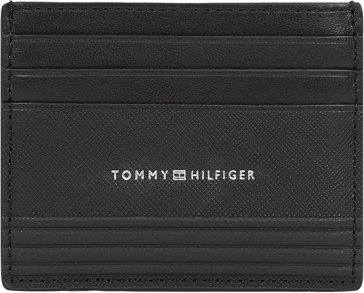 Tommy Hilfiger Am0am13257 Portafoglio Uomo Uomo Naty Shop Nero (Nero) Os