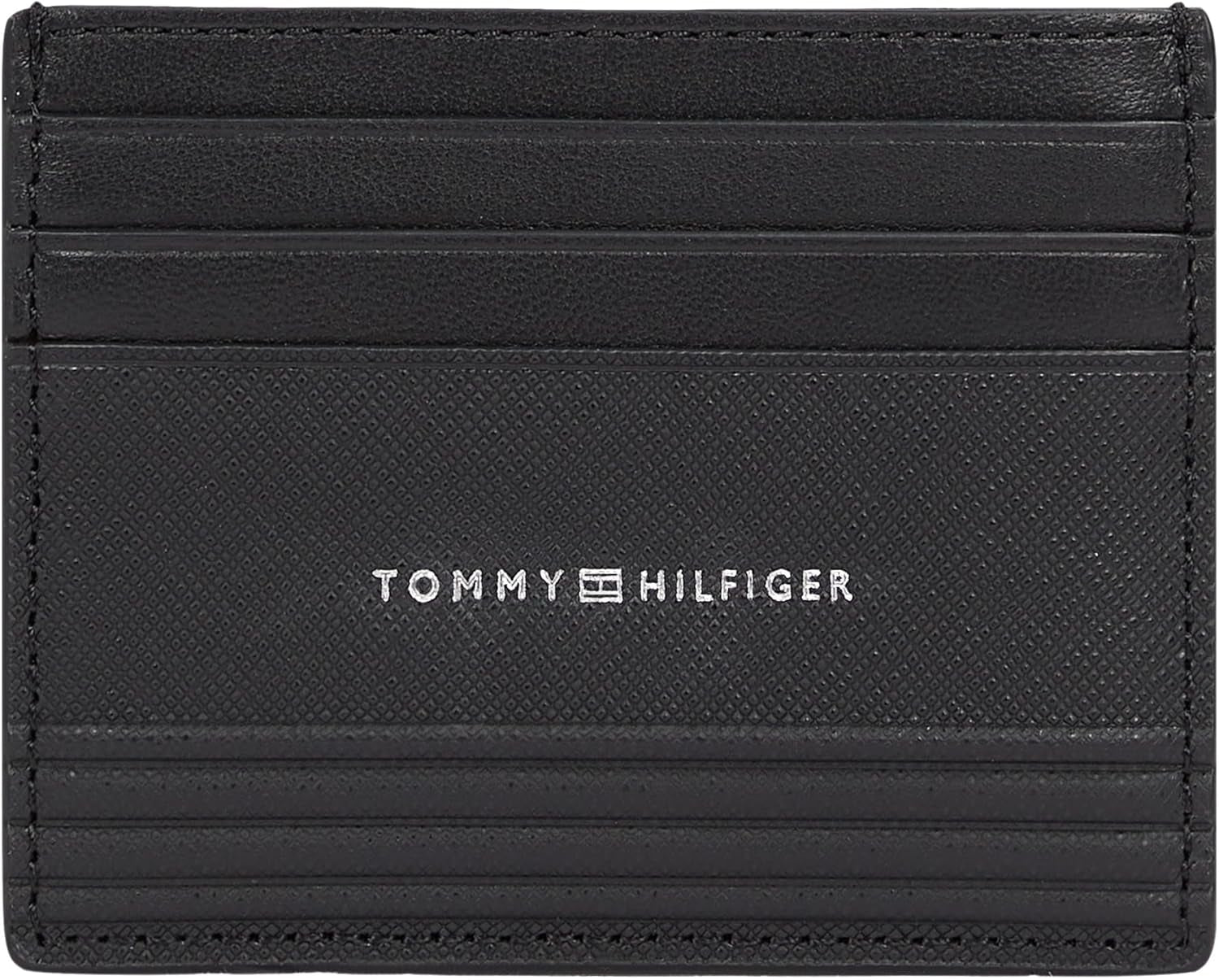 Tommy Hilfiger Am0am13257 Portafoglio Uomo Uomo Naty Shop Nero (Nero) Os