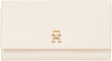 Tommy Hilfiger Aw0aw17267 Portafoglio Donna Donna Naty Shop Beige (Canna da zucchero) Os