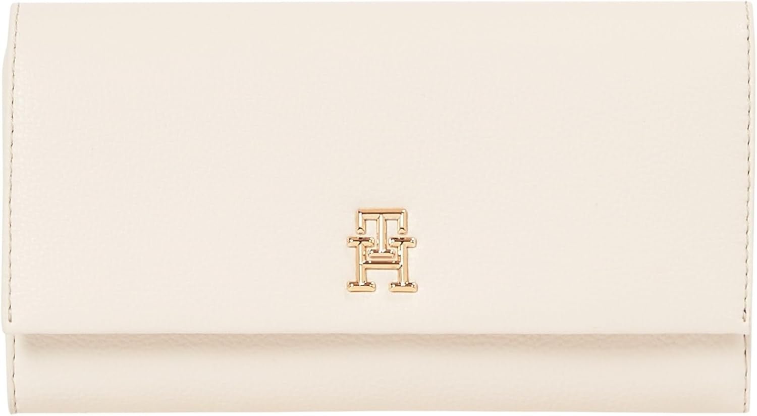 Tommy Hilfiger Aw0aw17267 Portafoglio Donna Donna Naty Shop Beige (Canna da zucchero) Os