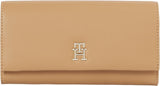 Tommy Hilfiger Aw0aw17267 Portafoglio Donna Donna Naty Shop Khaki (Safari Canvas) Os