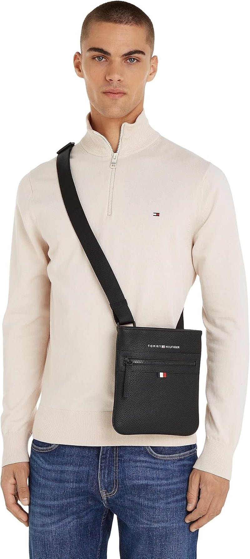 Tommy Hilfiger Uomo ESSENTIAL PU MINI CROSSOVER Valigie e attrezzatura da viaggio crossover Naty Shop