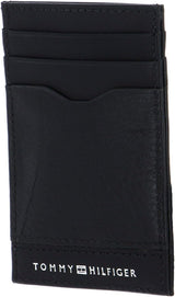 Tommy Hilfiger Portafoglio bi-fold portacarte TH Central da uomo Nero Taglia unica Portafoglio Uomo Naty Shop Titolo predefinito