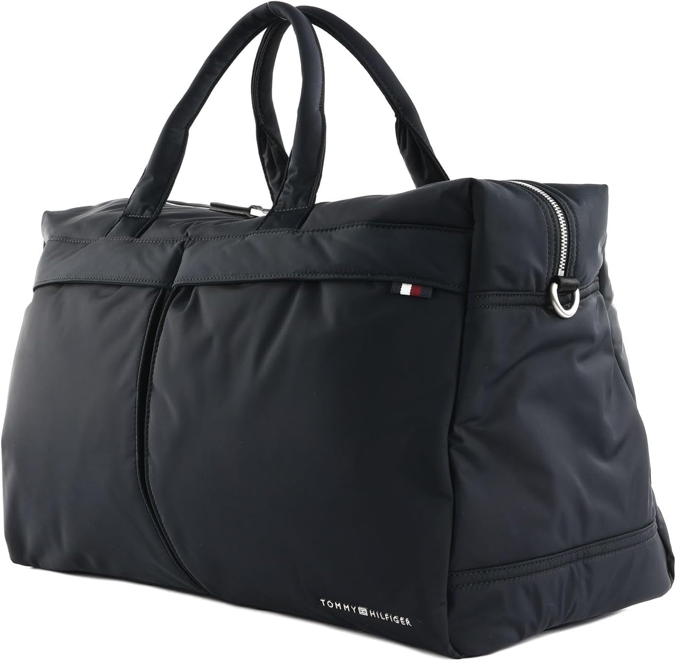 Tommy Hilfiger Uomo TH Signature Travel Bag AM0AM12218 Borsa da viaggio, Nero (Black) Bagagli e attrezzatura da viaggio Naty Shop