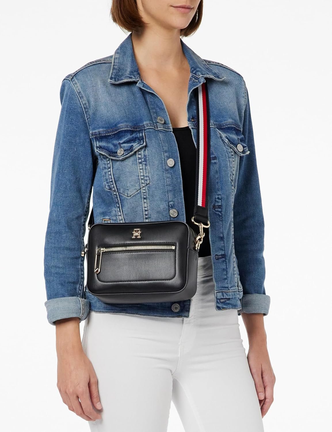 Tommy Hilfiger Borsa a tracolla Borsa Iconic Camera Bag Borse piccole da donna Naty Shop