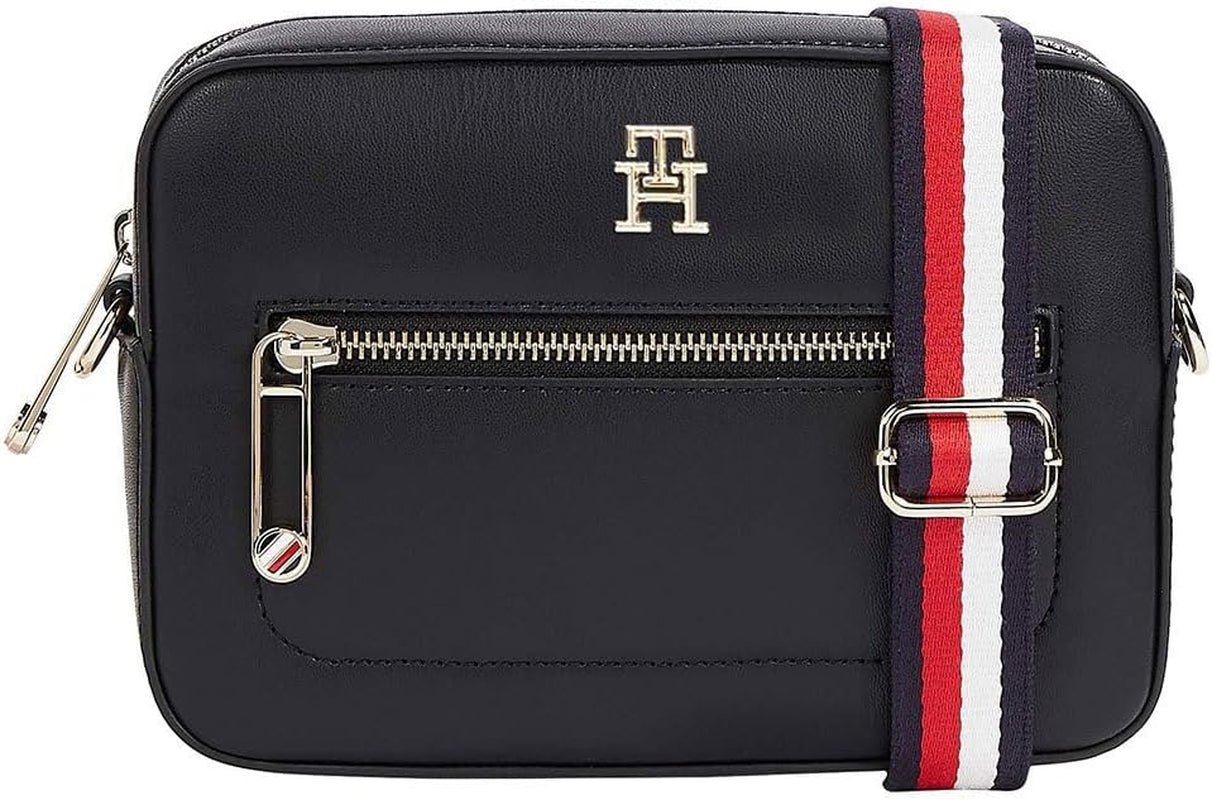 Tommy Hilfiger Borsa a tracolla Iconic Camera Bag Borse piccole Donna Naty Shop Space Blue