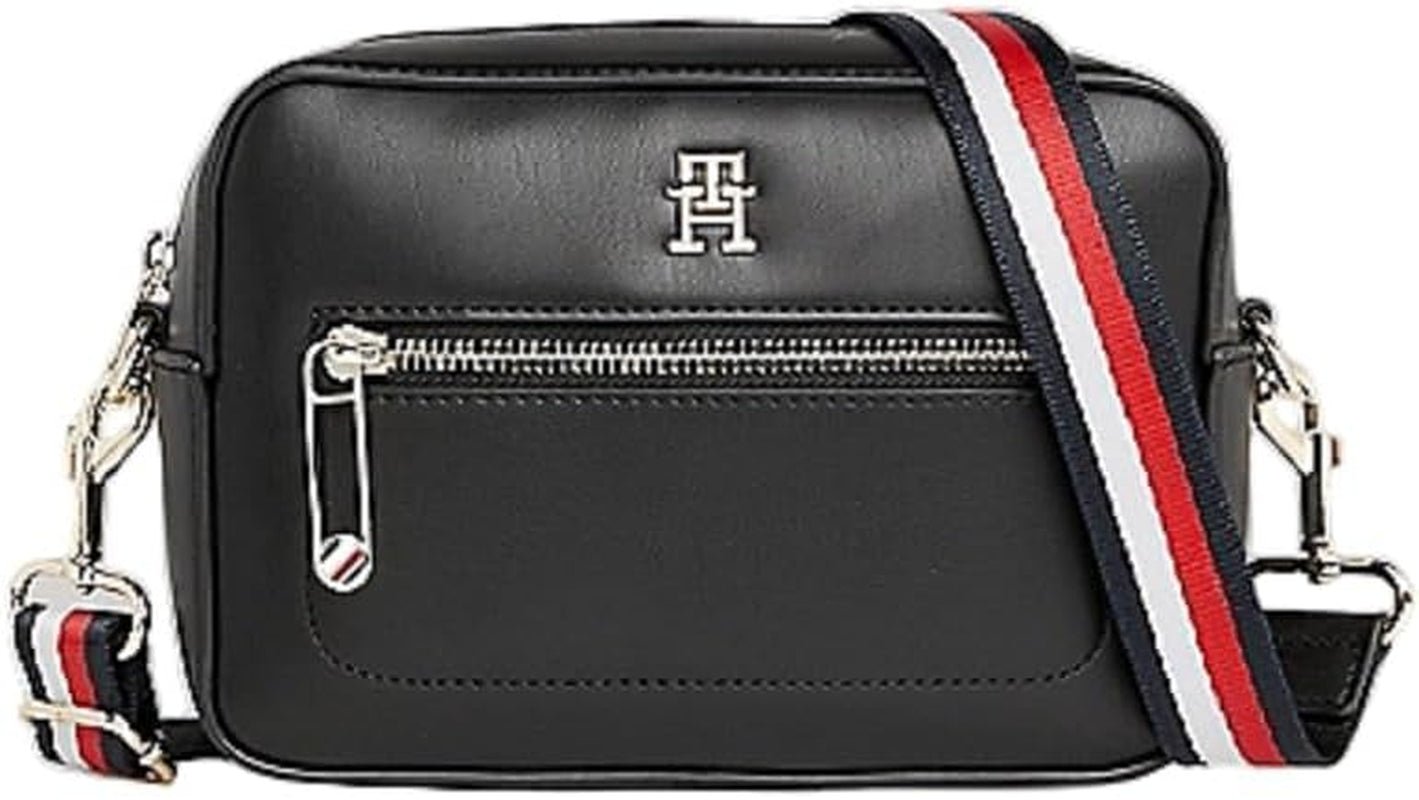 Tommy Hilfiger Borsa a tracolla Borsa Iconic Camera Bag Borse piccole da donna Naty Shop Nero