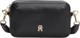 Tommy Hilfiger Borsa a tracolla Chic Flap Crossover Piccole Borse da donna Naty Shop Nero (nero)