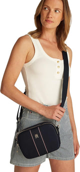 TOMMY HILFIGER Poppy Camera Bag Donna Body Aw0aw17230 Crossover Bagagli e Attrezzatura da Viaggio Naty Shop