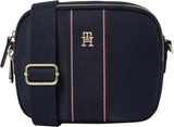 TOMMY HILFIGER Poppy Camera Bag da donna Body Aw0aw17230 Crossover Bagagli e attrezzatura da viaggio Naty Shop Blu (Space Blue Body)