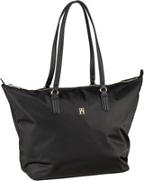 Tommy Hilfiger Poppy Tote Zipper Bag da donna Borse da donna Naty Shop Nero (Nero)