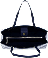 Tommy Hilfiger Borsa donna TH Timeless Satchel con tasche interne, Blu (Space Blue), Taglia unica Borse donna Naty Shop