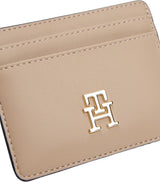 Portacarte da donna Tommy Hilfiger Female con logo, Beige (Coastal Taupe), Taglia unica Portafoglio da uomo Naty Shop