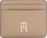 Porta carte da donna Tommy Hilfiger Donna con logo, Beige (Coastal Taupe), Taglia unica Portafoglio da uomo Naty Shop Titolo predefinito