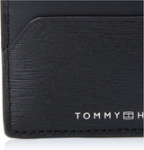 Tommy Hilfiger Men TH PLAQUE CC holder, nero, taglia unica Portafoglio da uomo Naty Shop