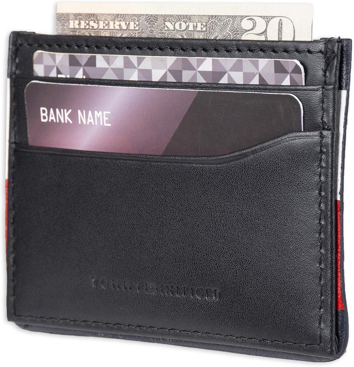 Portafoglio porta carte da uomo con blocco RFID Tommy Hilfiger Porta carte da uomo Naty Shop