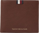 Tommy Hilfiger Uomo Th Prem Lea Cc and Coin Am0am11265 Portafogli Portafoglio da uomo Naty Shop Marrone (castagna scura) Os
