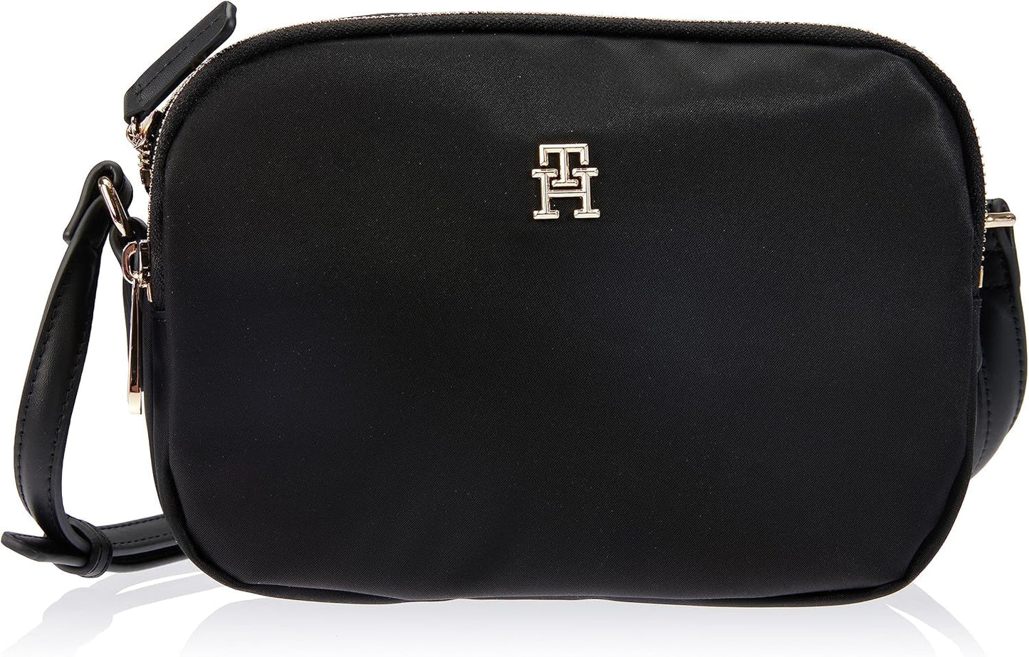 Tommy Hilfiger POPPY TH CROSSOVER Crossover Donna, Nero (Black), OS Borse da donna Naty Shop Titolo predefinito