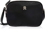 Tommy Hilfiger POPPY TH CROSSOVER Crossover Donna, Nero (Black), OS Borse da donna Naty Shop Titolo predefinito