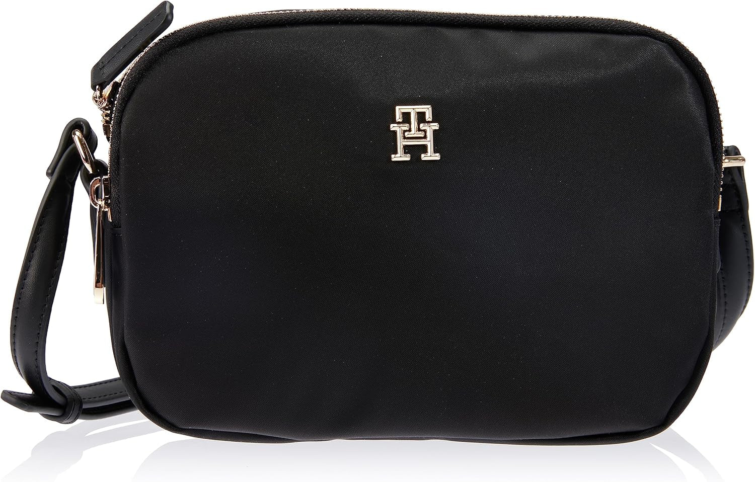 Tommy Hilfiger POPPY TH CROSSOVER Crossover Donna, Nero (Black), OS Borse da donna Naty Shop Titolo predefinito
