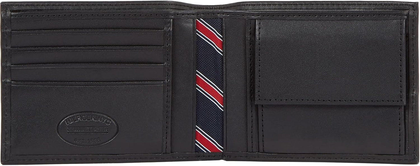 Tommy Hilfiger Portafoglio Eton da uomo con portamonete Portafoglio da uomo Naty Shop