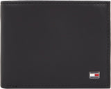Tommy Hilfiger Portafoglio da uomo Eton Mini Small Naty Shop Portafoglio da uomo Nero