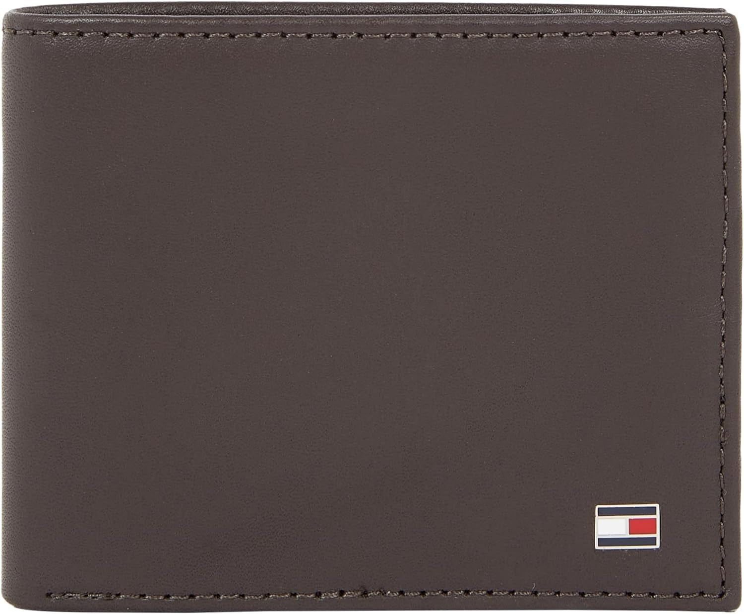 Portafoglio da uomo Tommy Hilfiger Eton Mini Portafoglio da uomo piccolo Naty Shop Marrone