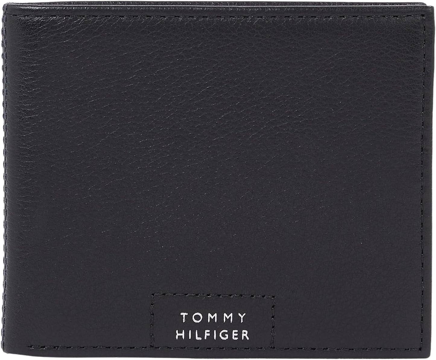 Tommy Hilfiger Portafoglio da uomo in pelle Mini Portafoglio piccolo Naty Shop Portafoglio da uomo Nero (Nero) Os