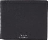 Tommy Hilfiger Portafoglio da uomo in pelle Mini Portafoglio piccolo Naty Shop Portafoglio da uomo Nero (Nero) Os
