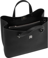 Tommy Hilfiger borsa a cartella emblema tracolla staccabile Borse Donna Naty Shop