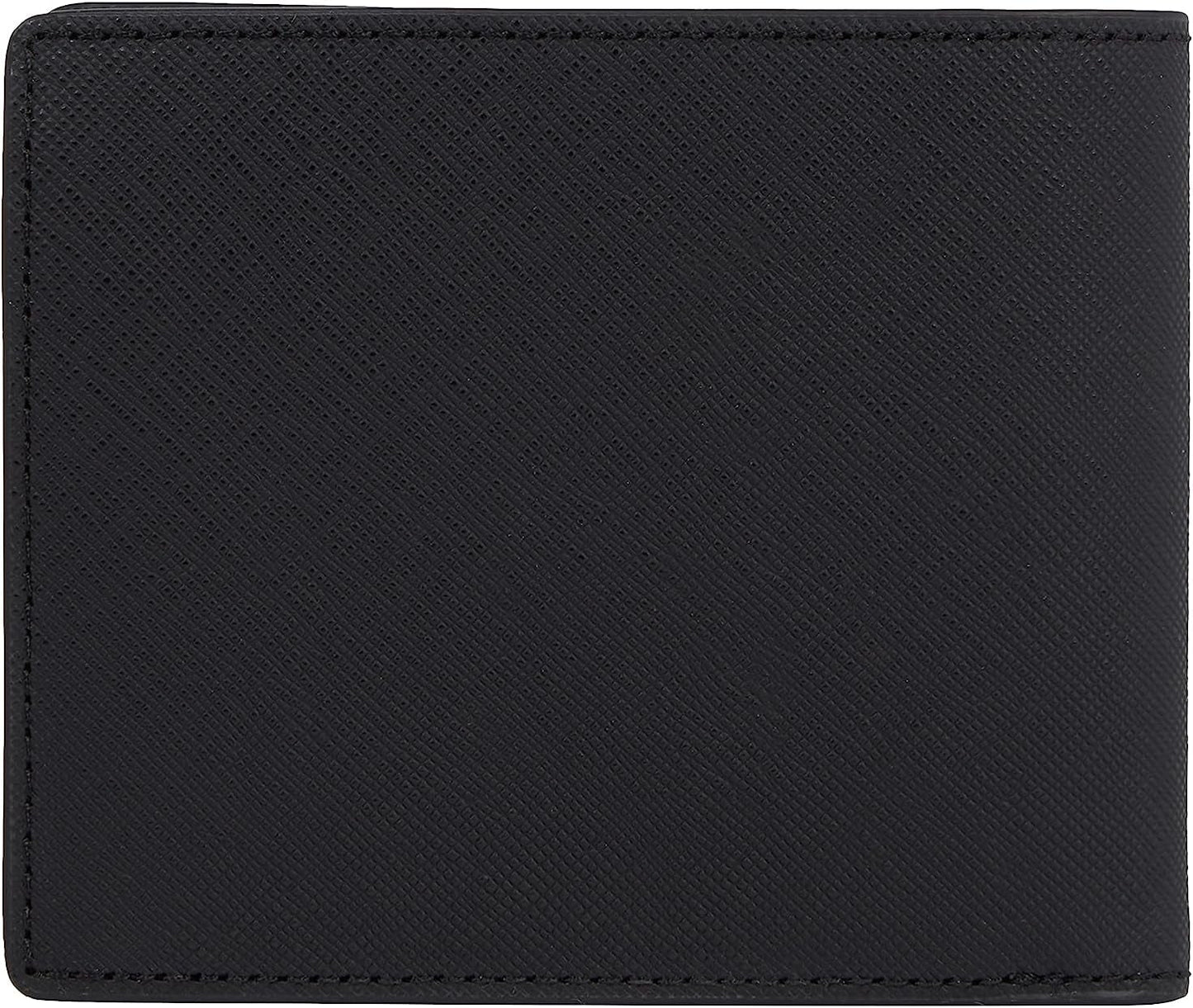 Portafoglio da uomo Tommy Hilfiger TH CENTRAL CC AND COIN, nero (Black), Portafoglio da uomo OS Naty Shop