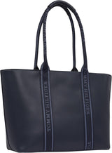 Tommy Hilfiger Th Logotape Tote Aw0aw17198 Borsa tote Donna Borse Naty Shop