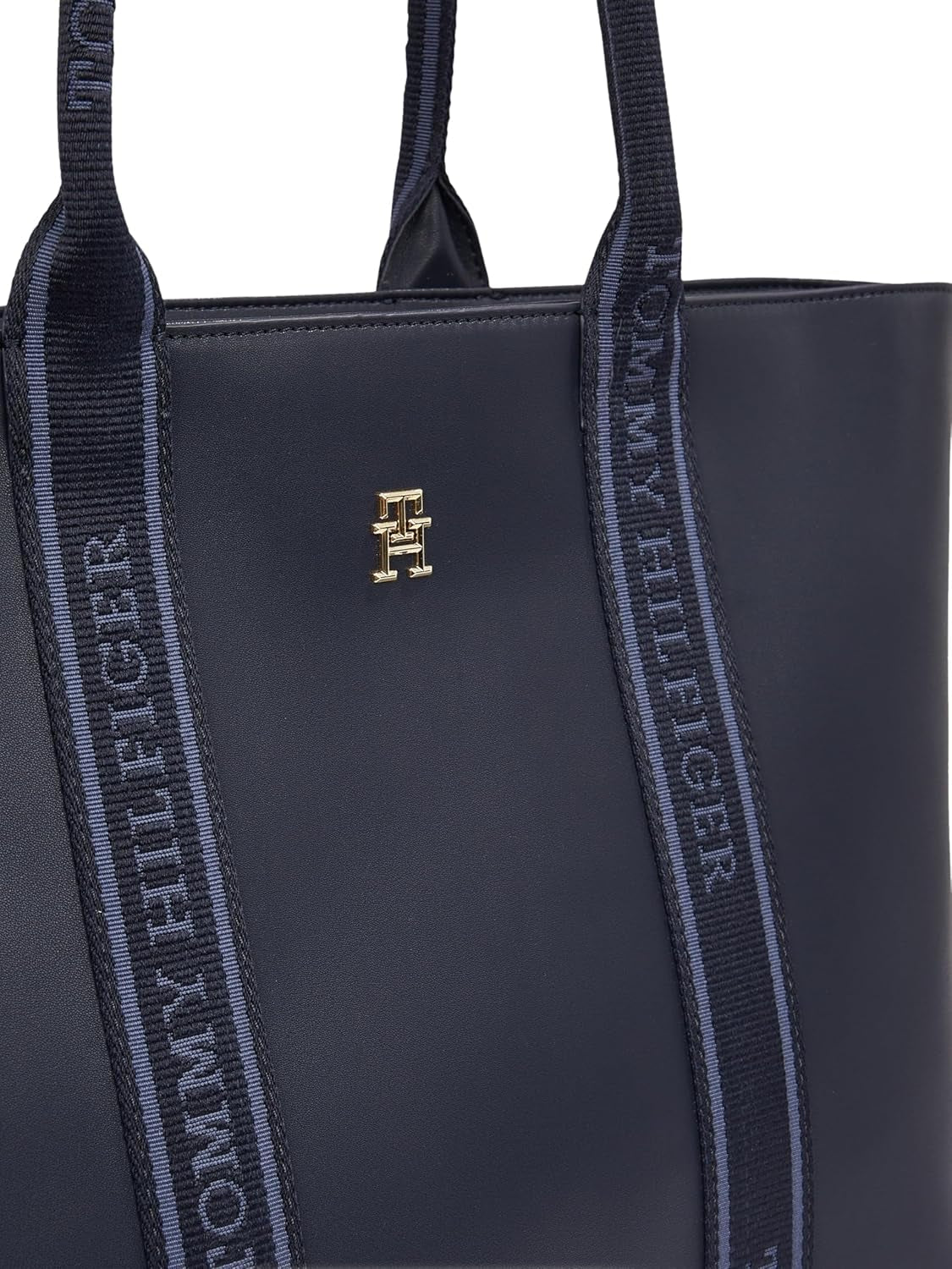 Tommy Hilfiger Th Logotape Tote Aw0aw17198 Borsa tote Donna Borse Naty Shop