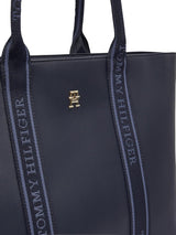 Tommy Hilfiger Th Logotape Tote Aw0aw17198 Borsa tote Donna Borse Naty Shop