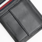 Tommy Hilfiger TH PREMIUM LEATHER EXTRA CC COIN Portafoglio doppio da uomo Black OS Portafoglio da uomo Naty Shop