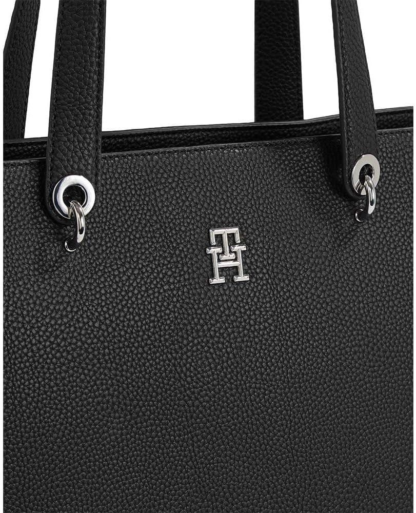 Tommy Hilfiger Borsa tote bag Grande emblema Borse Donna Naty Shop