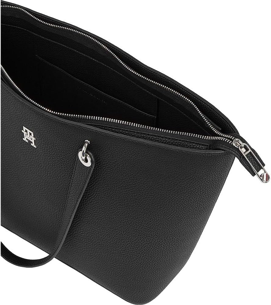 Tommy Hilfiger Borsa tote bag Grande emblema Borse Donna Naty Shop