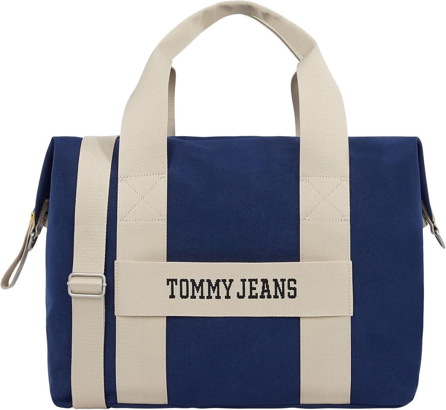 Tommy Jeans, borsone da viaggio retrò cool da uomo, blu velluto, taglia unica per bagagli e viaggi Naty Shop Titolo predefinito