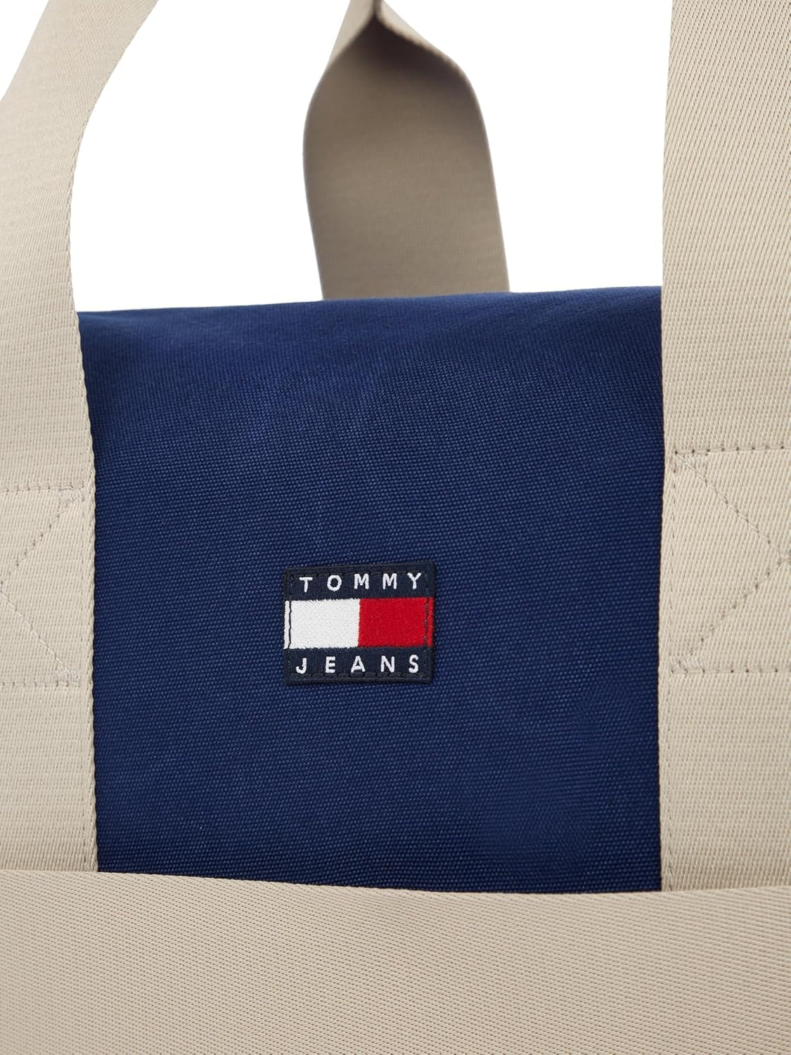 Tommy Jeans, borsone weekender retrò da uomo, velluto blu, taglia unica per bagagli e attrezzatura da viaggio Naty Shop